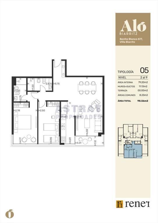 Apartamento en Venta