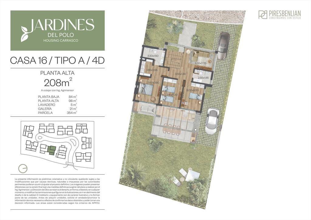 Venta Casa Duplex 4 Dormitorios en Carrasco Norte