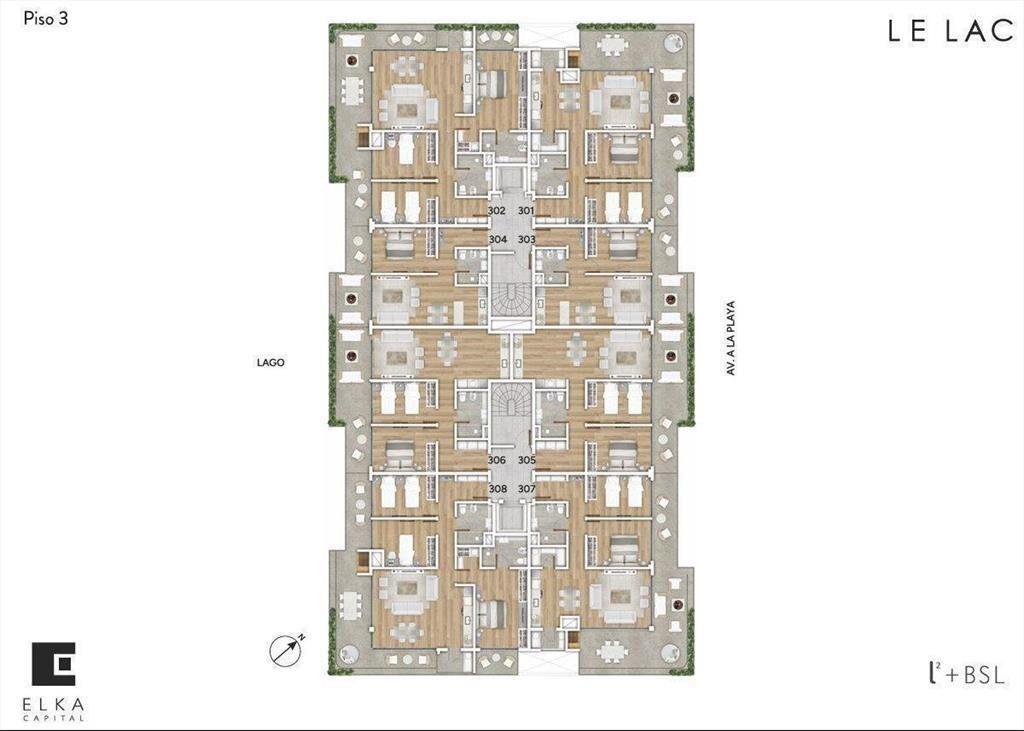PARQUE MIRAMAR - Apartamento 1 dormitorio – en construcción
