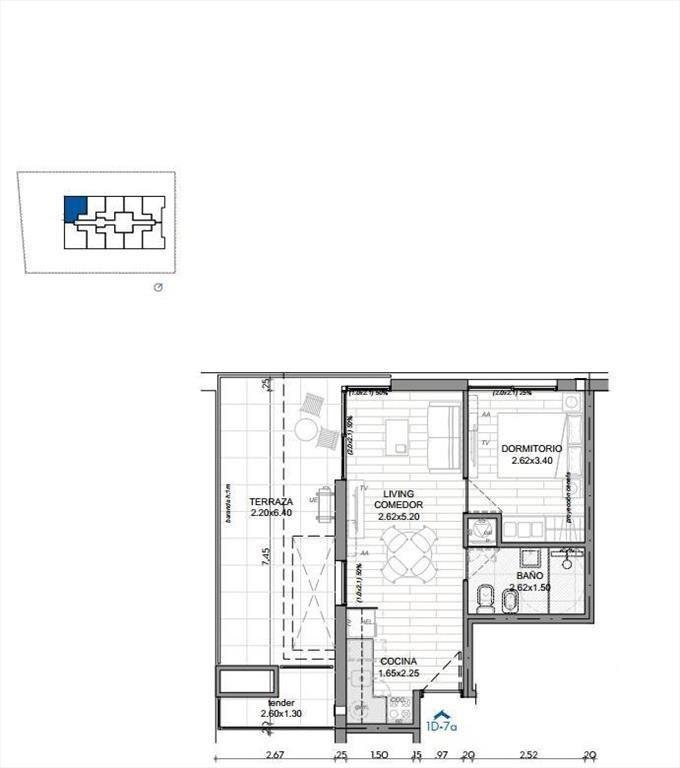 Apartamento de un dormitorio en venta en La Blanqueada - 3