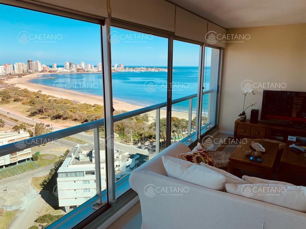 ALQUILER ANUAL -Apartamento en Mansa - Punta del