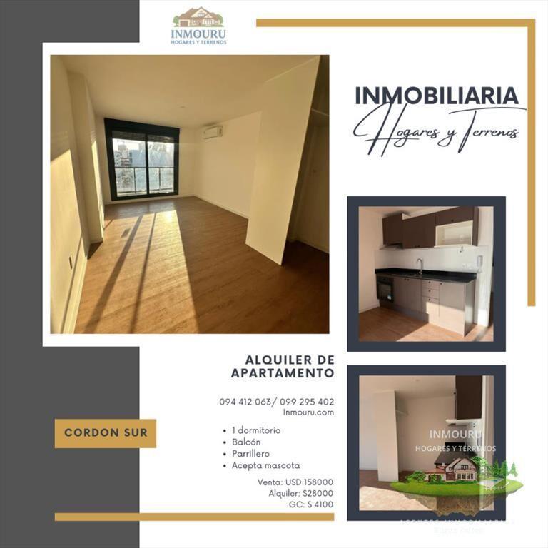 ALQUILER de apartamento en CORDON SUR