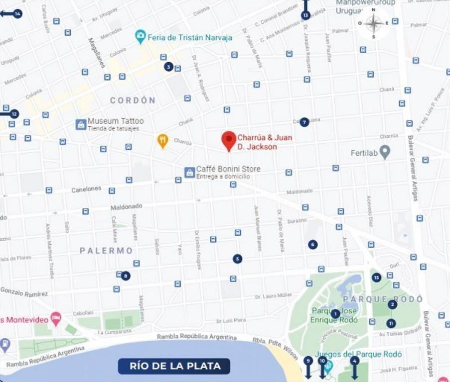 VENTA APARTAMENTO 1 DORMITORIO CORDON SUR EN OBRA