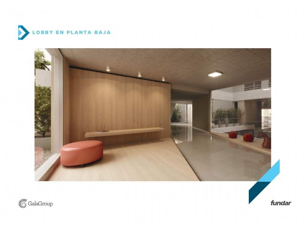 va293 venta Apto Gala Pop 1 Dormitorio Tres Cruces