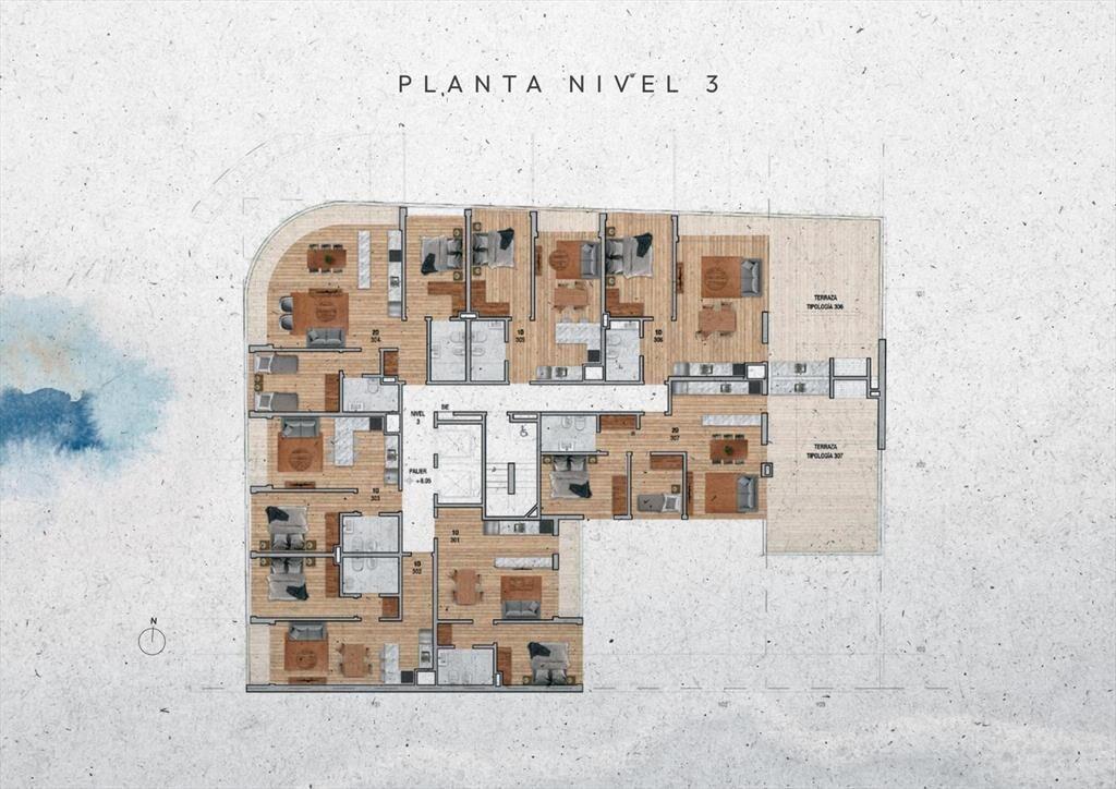 Venta Apartamento 1 Dormitorio en Pocitos Nuevo