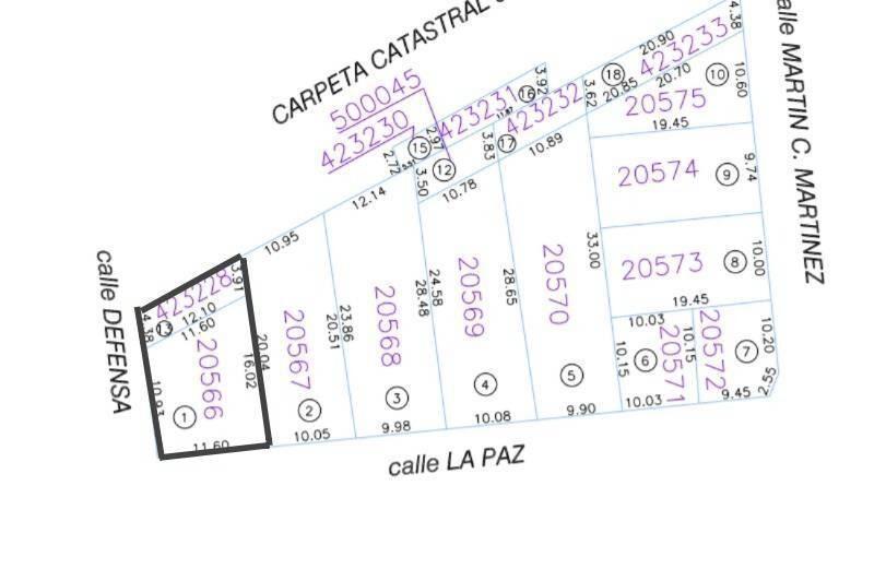 Venta de Terreno con 202 Mts2 en Cordón