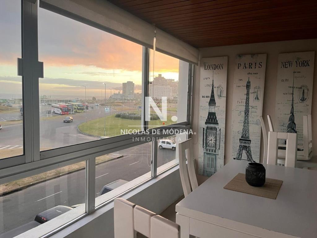 Apartamento en primera linea de playa brava en alquiler tem