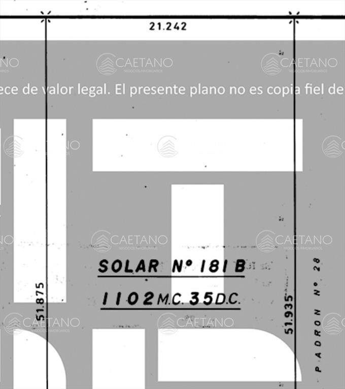 Venta terreno comercial en Solanas