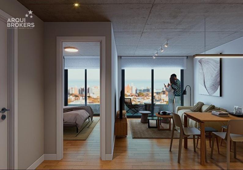 Apartamento de un dormitorio en venta en Malvín - 606