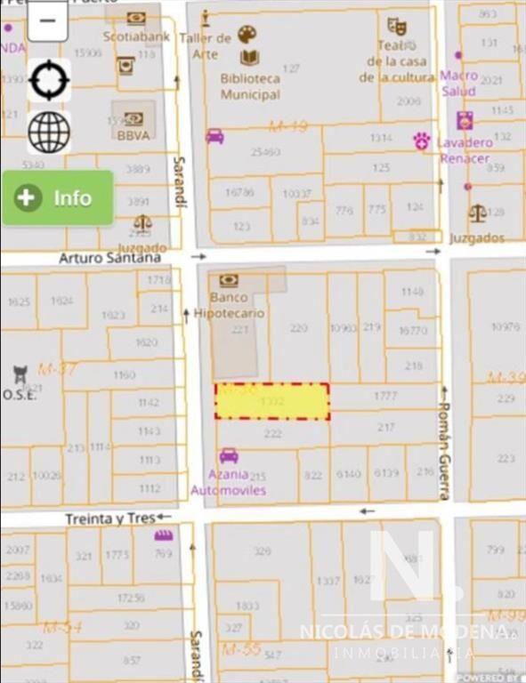 Lote en centro de Maldonado en venta