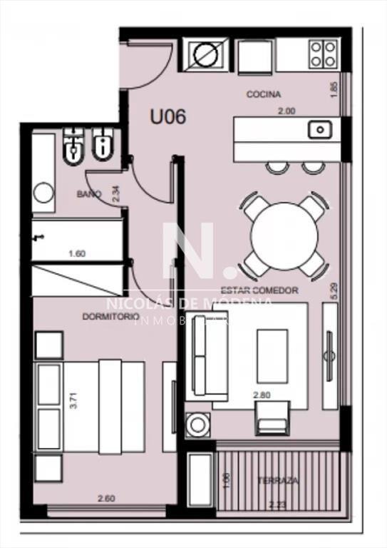 Departamento en venta con excelente diseño y