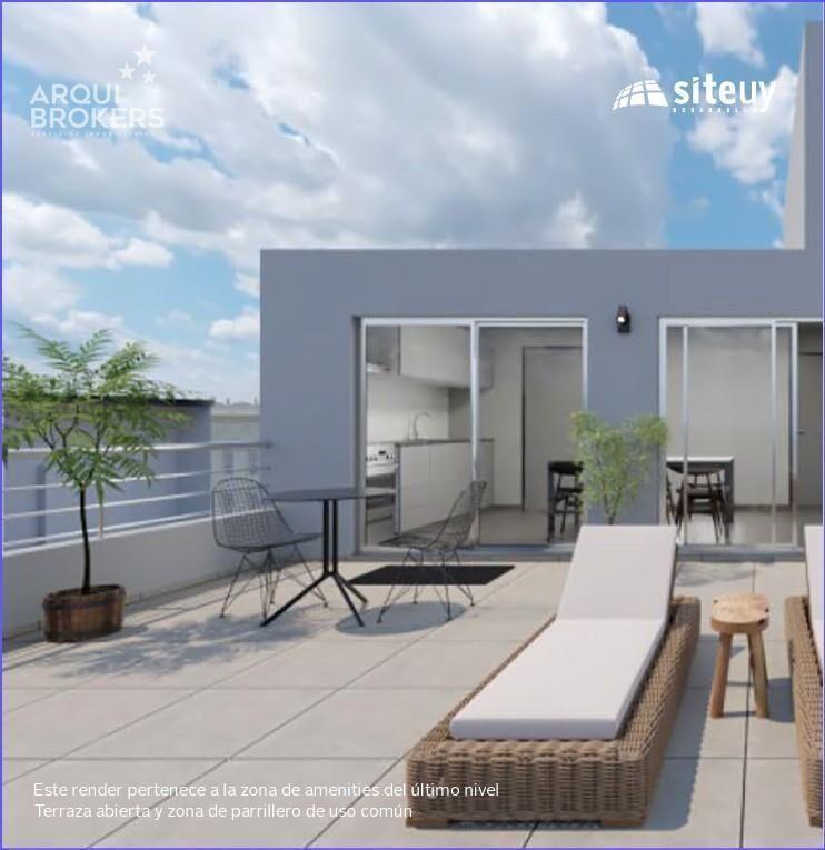 Apartamento monoambiente en venta en Cordón Sur - 303