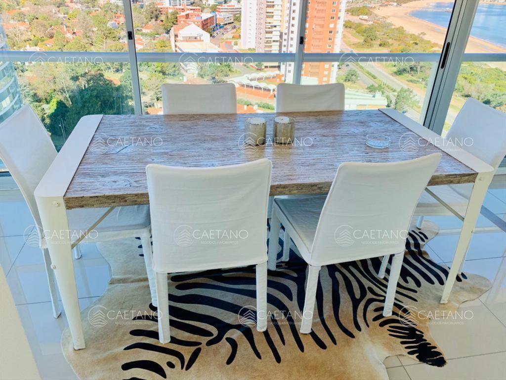 ALQUILER ANUAL -Apartamento en Mansa - Punta del