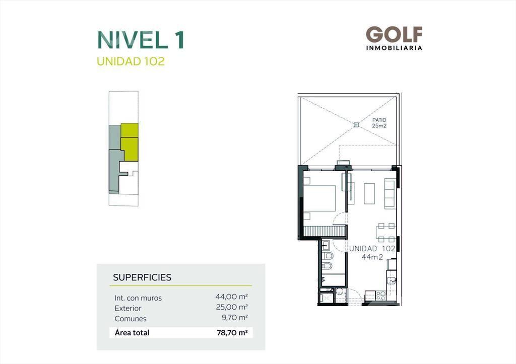 Venta de apartamento de 2 dormitorios en La Blanqueada