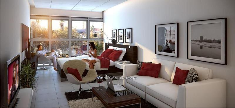 Apartamento monoambiente en alquiler en Pocitos Nuevo