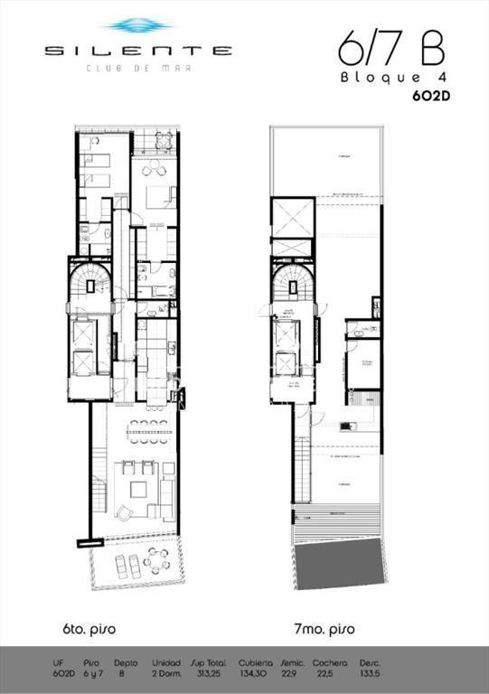 Departamento en venta en edificio Silente Block