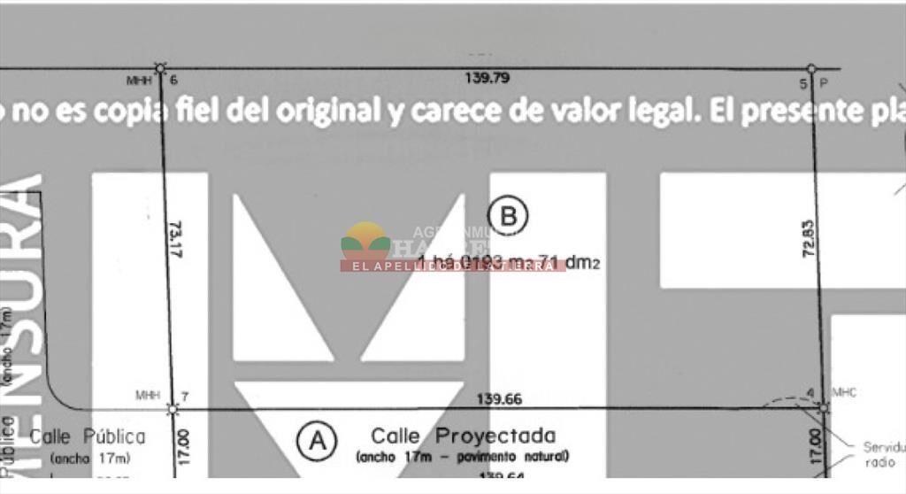 Terreno urbano en Progreso, 10.194 m2 a 600 m de