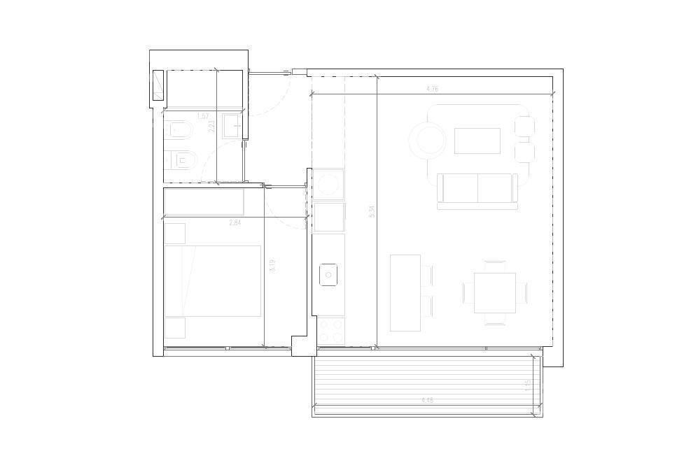 Venta apartamento dos dormitorios en La Blanqueada-310