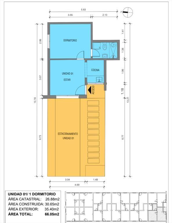 Venta de Casa 1 dormitorio en Carrasco Norte
