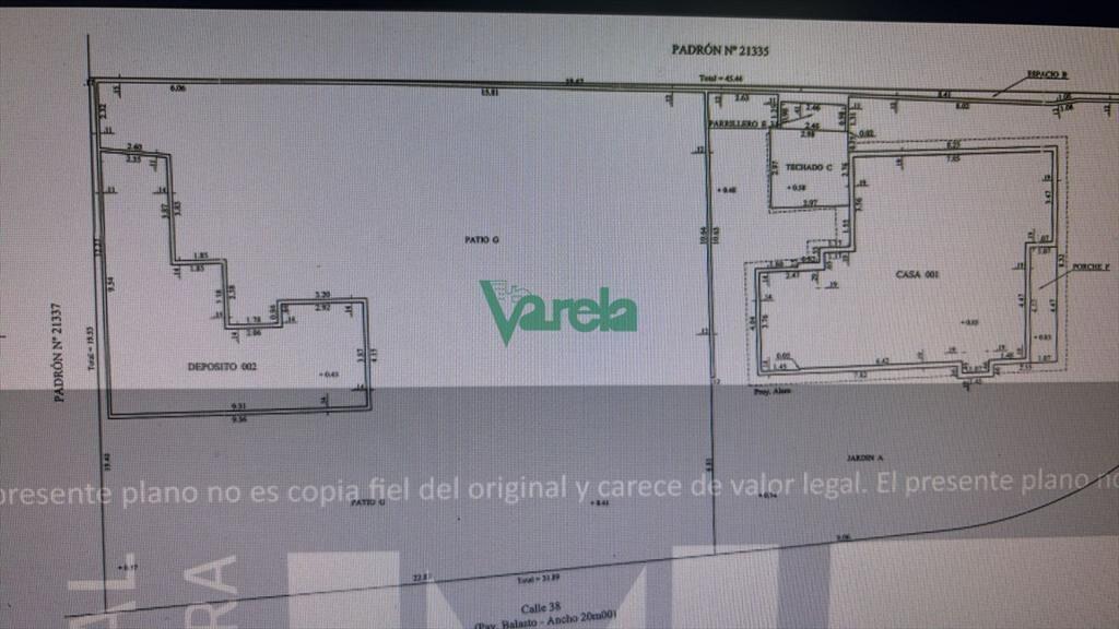 Terreno con Mejoras en venta, Solymar