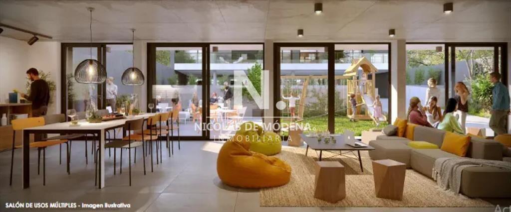 Apartamento al frente de 1 Dormitorio en Venta.