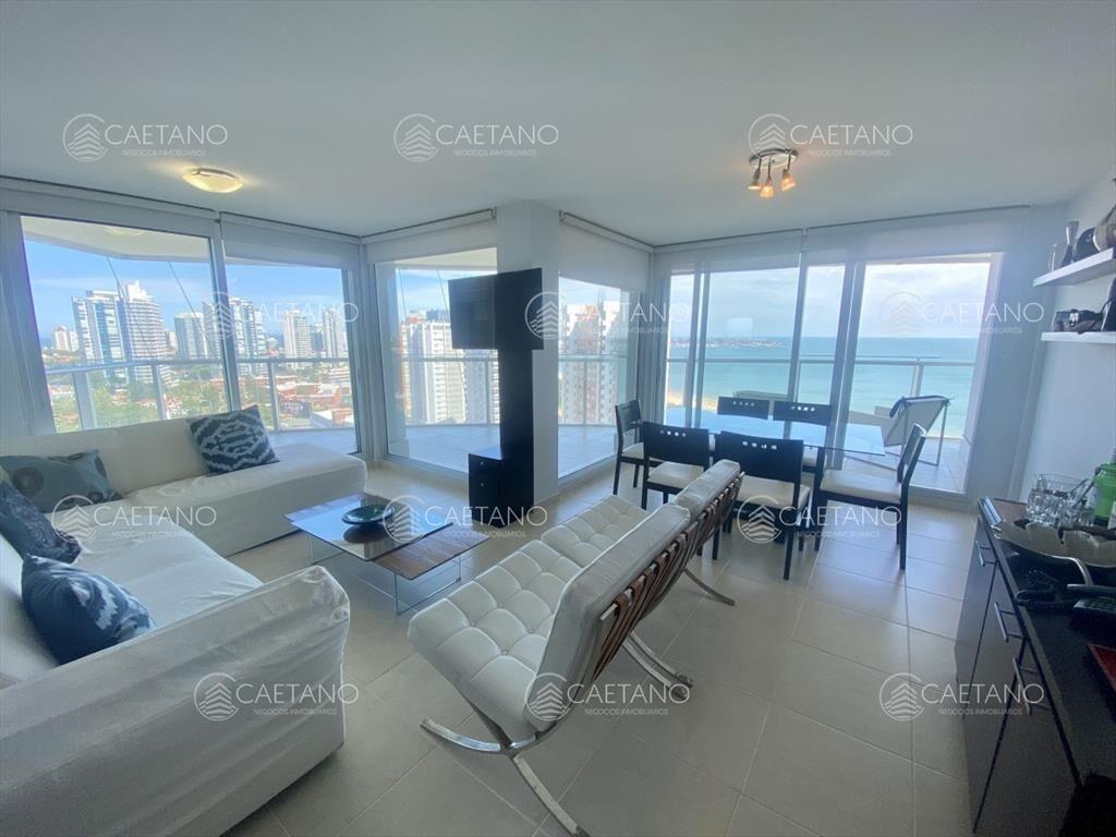 Alquiler temporada apartamento 3 dormitorios Punta del Este