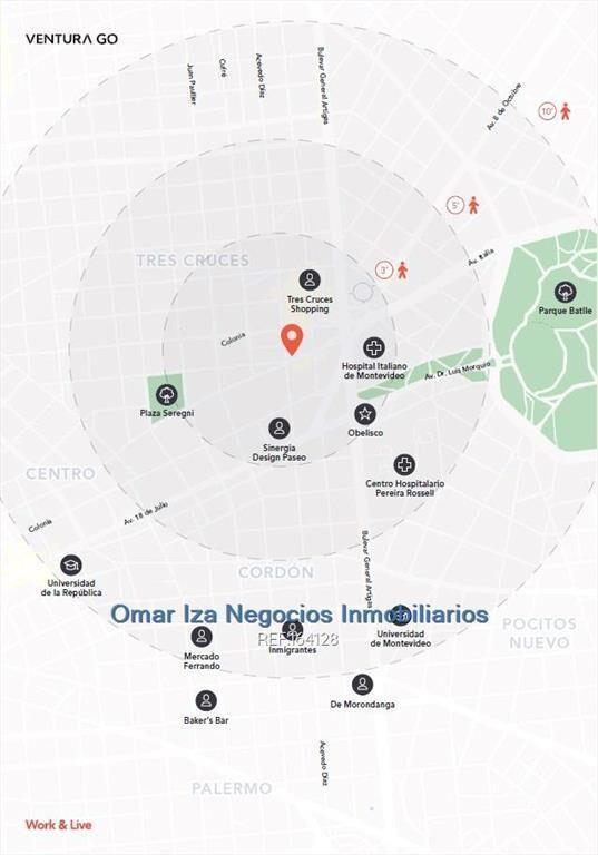 Apartamento en pozo monoambiente inversion Cordon