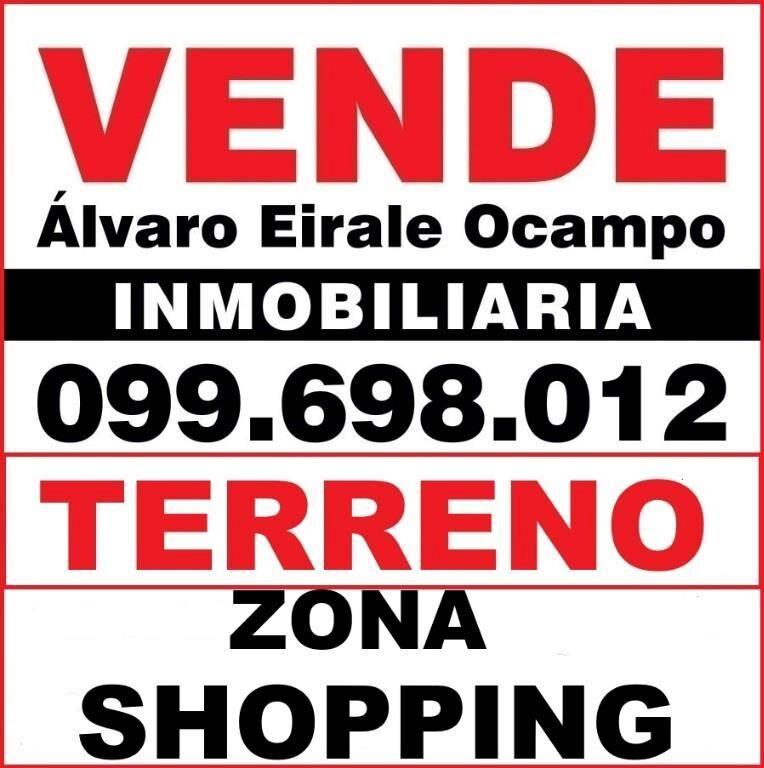 * POCITOS : FRENTE AL SHOPPING FABULOSO TERRENO 1.500 M2