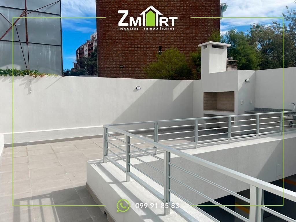 Estrene Monoambiente Con Cochera y Patio Con Parrillero