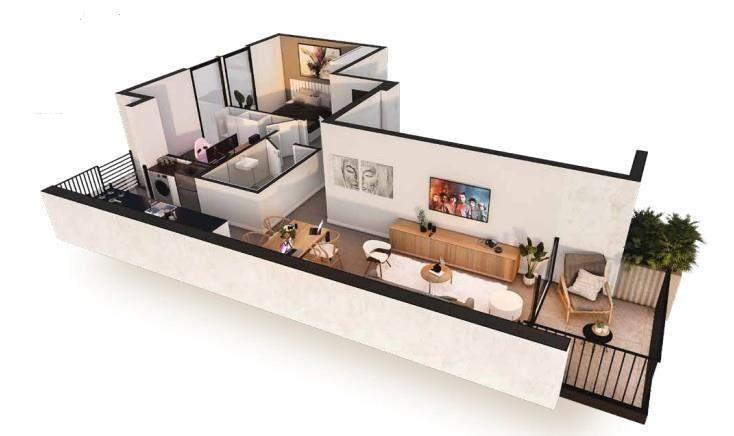 VENTA - PARQUE BATLLE - A ESTRENAR! 2 DORM + TERRAZA