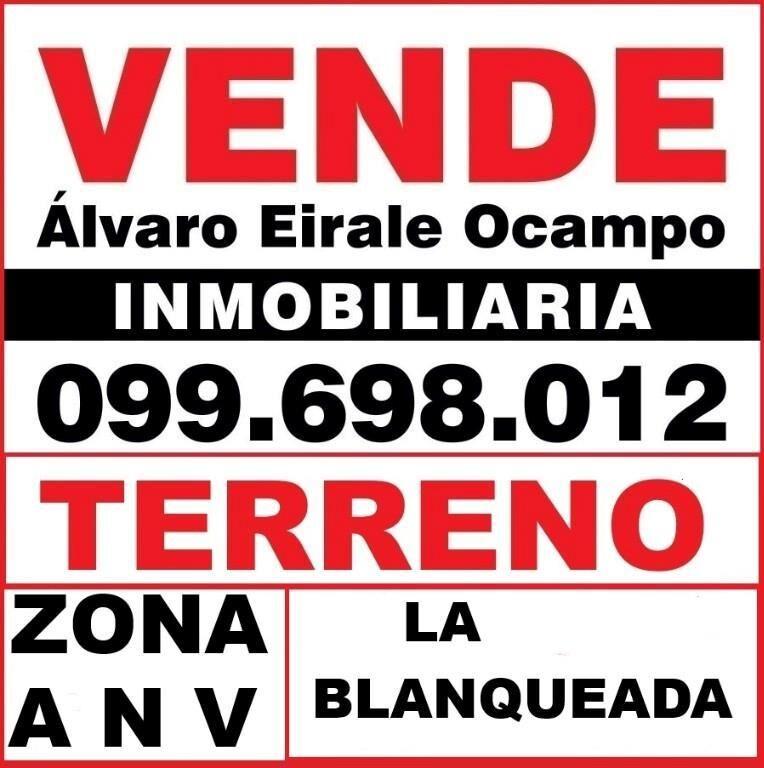 * ZONA A N V LA BLANQUEADA 11.X 55.= 600 m2 Alt. 27 mts.
