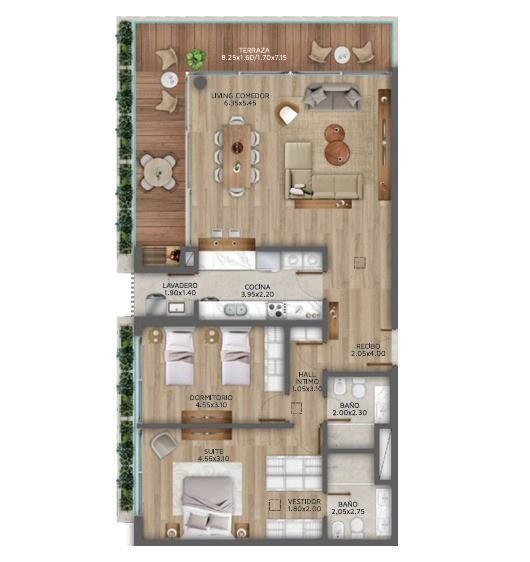 VENDE A ESTRENAR CARRASCO 2 DORMITORIOS 2 BAÑOS PARRILLERO