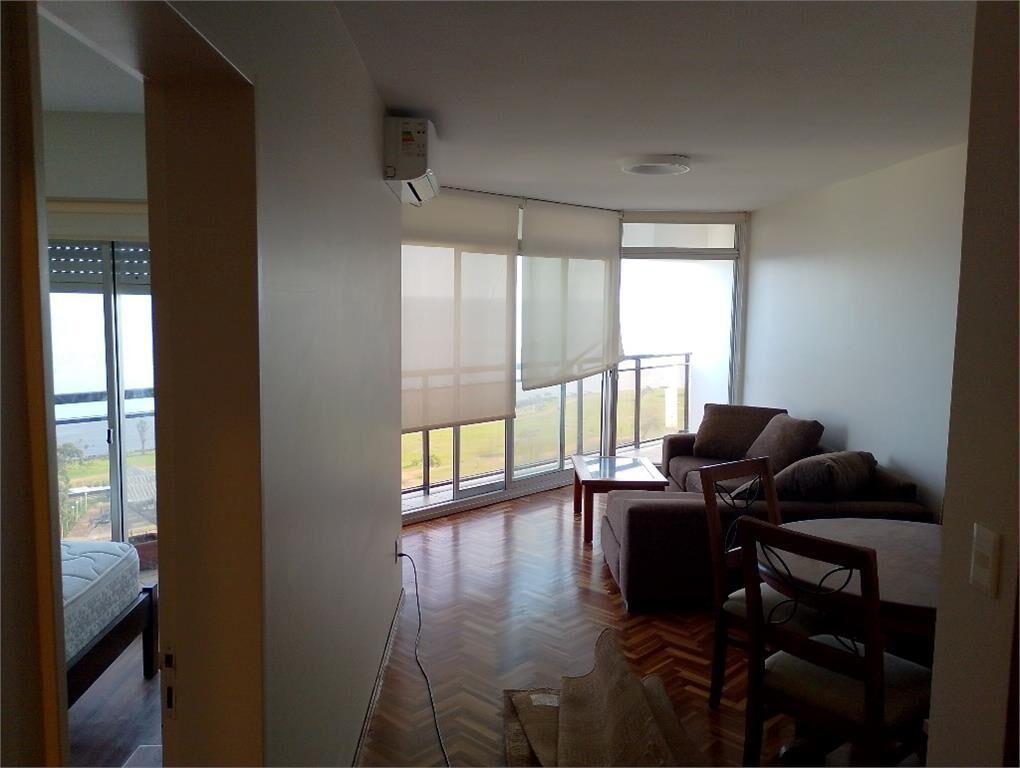 Alquiler Apto. 1 dorm. Con Muebles Vista al Mar y Garage