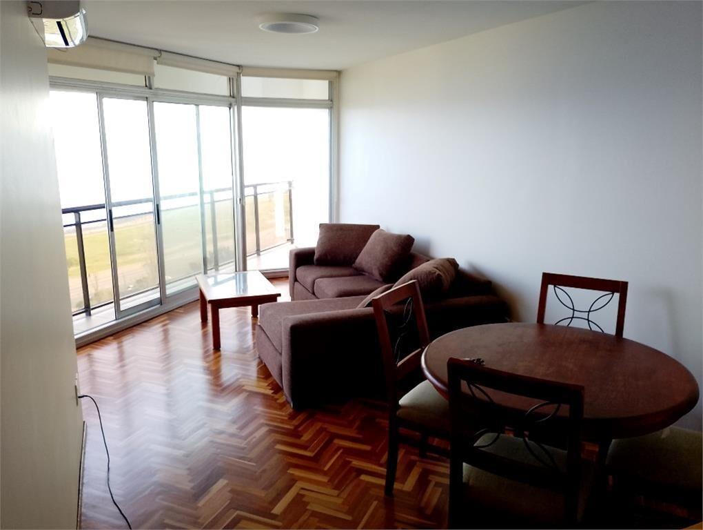 Alquiler Apto. 1 dorm. Con Muebles Vista al Mar y Garage