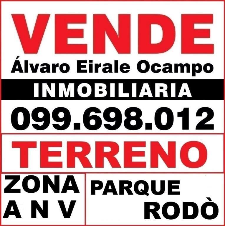 * ZONA  A N V  PARQUE RODÒ FRENTE X 2 CALLES ALT. 31