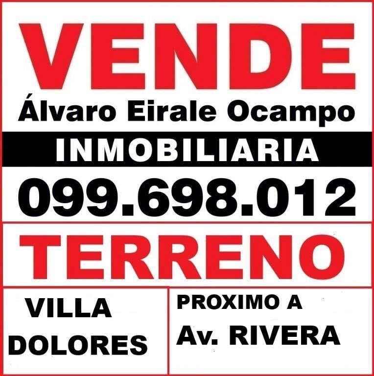 * VILLA DOLORES : TERRENO 12.X 35.= 450 m2
