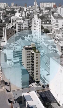 Venta Apartamento 1 Dormitorio A estrenar en Centro living