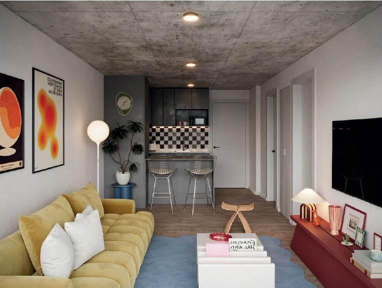 Malvín: Apartamento de 1 Dormitorio con Patio en Pozo