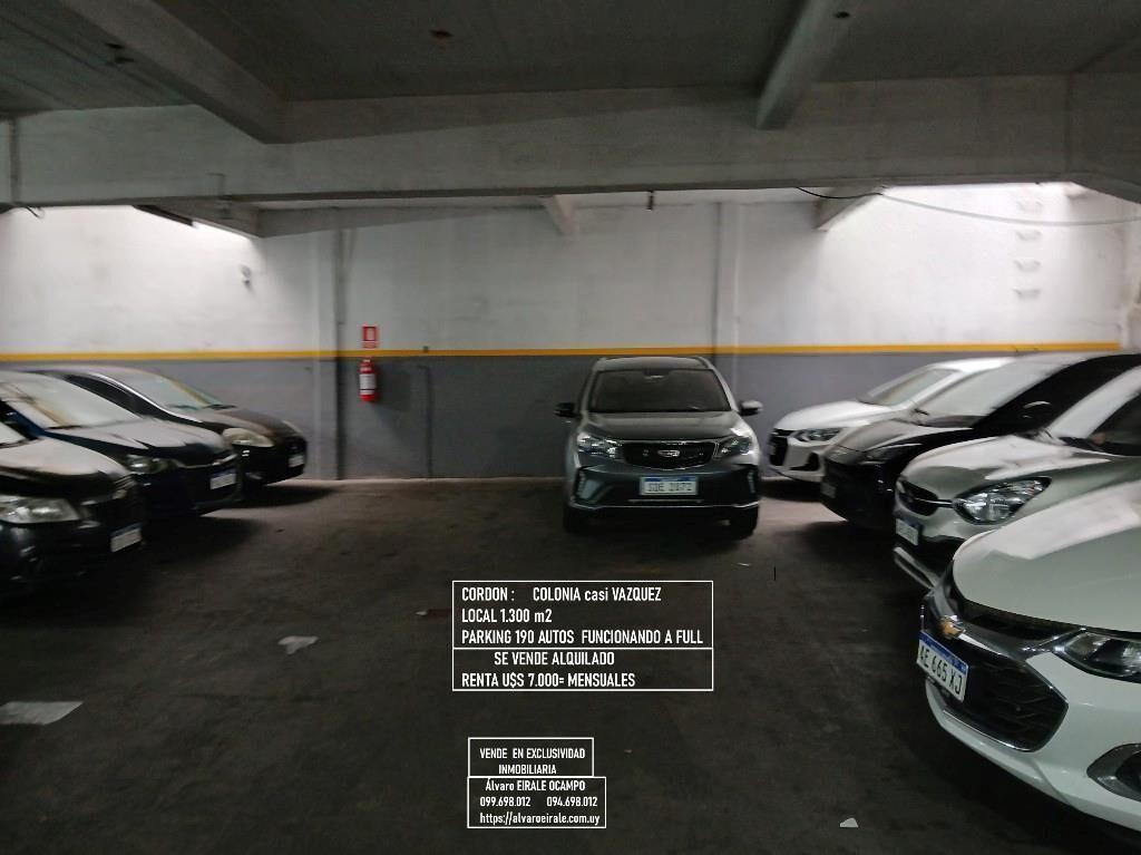 = PARKING con RENTA MENSUAL ALQUILADO U$S 7.000=
