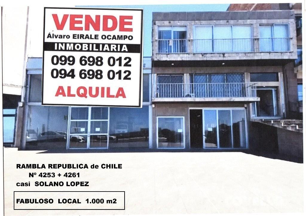 * RAMBLA TERRENO 20. X 50.= 1.000 m2 Alt 16.50 mts