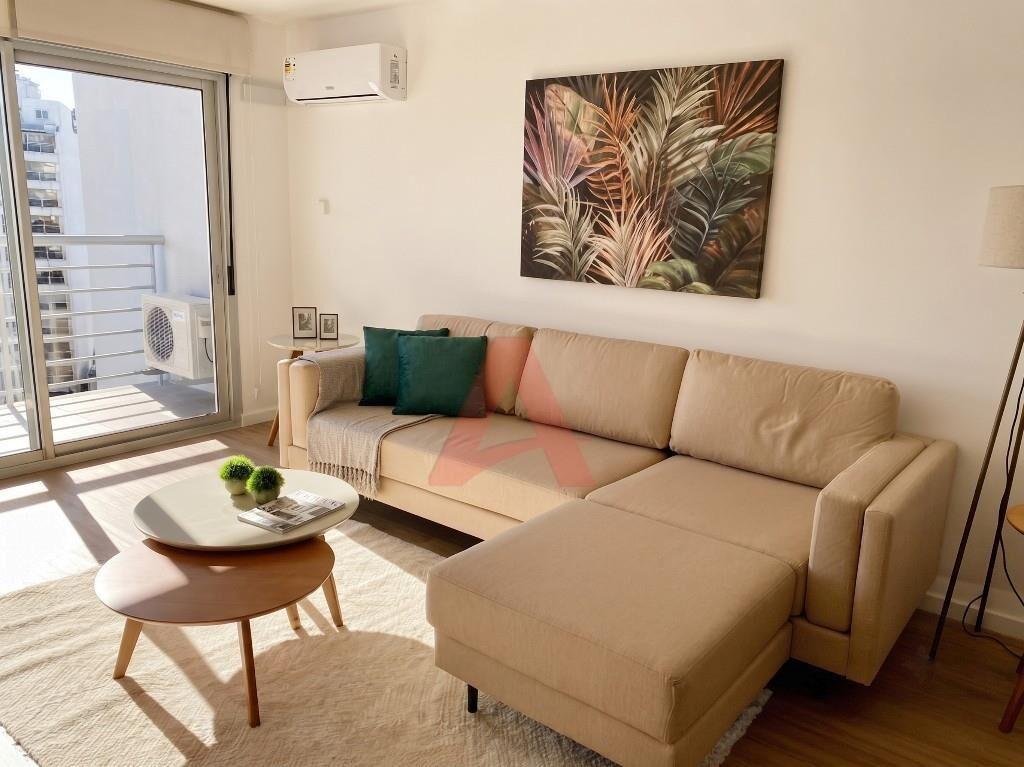 APARTAMENTO AMUEBLADO DE 1 DORMITORIO CON GARAJE.