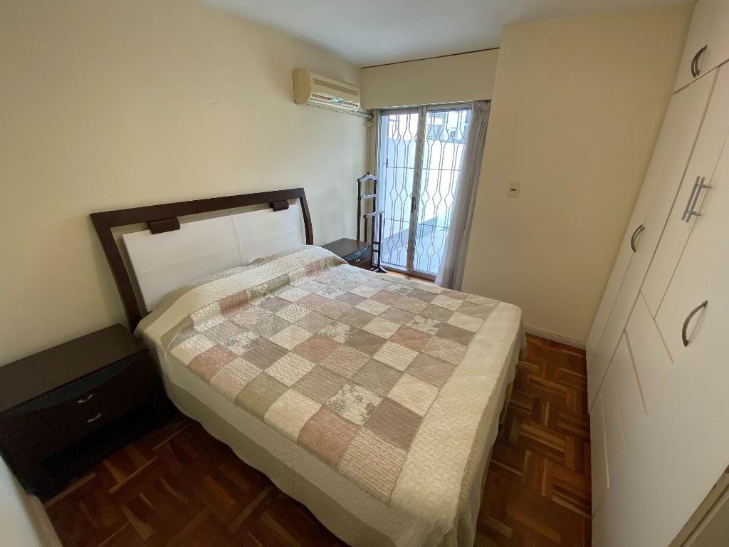 AMUEBLADO 2 DORM, PATIO CON BARBACOA