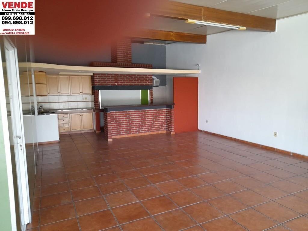 * EDIFICIO EN LA BLANQUEADA 7 GGE + 2 APTOS.RENTA $ 55.000=