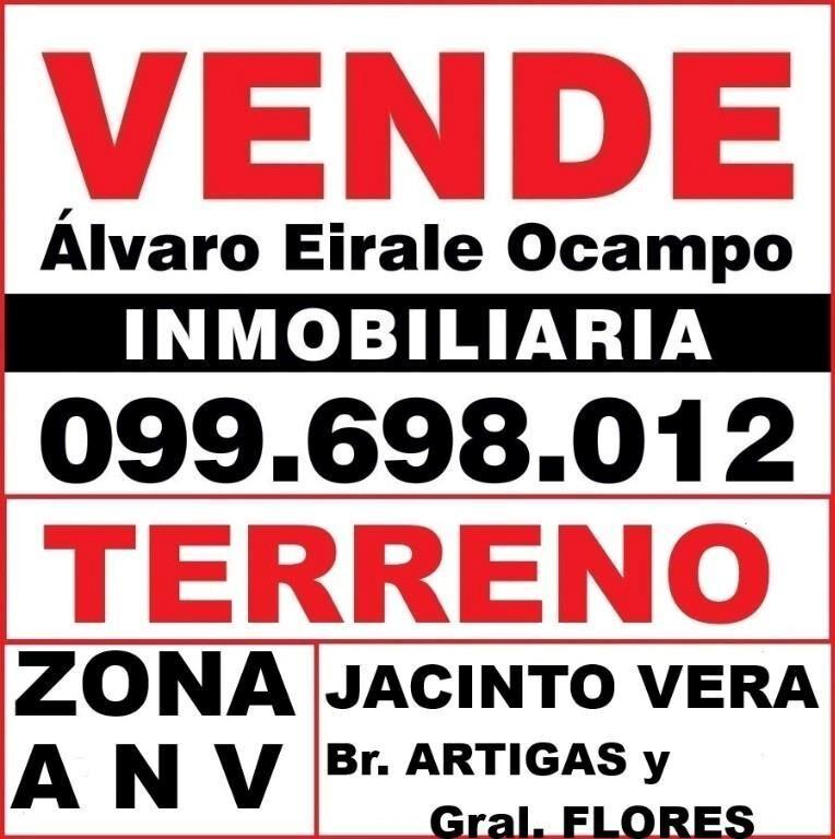 * ZONA A N V GOES Gral. FLORES ESQUINA 500 m2 Alt. 16.50
