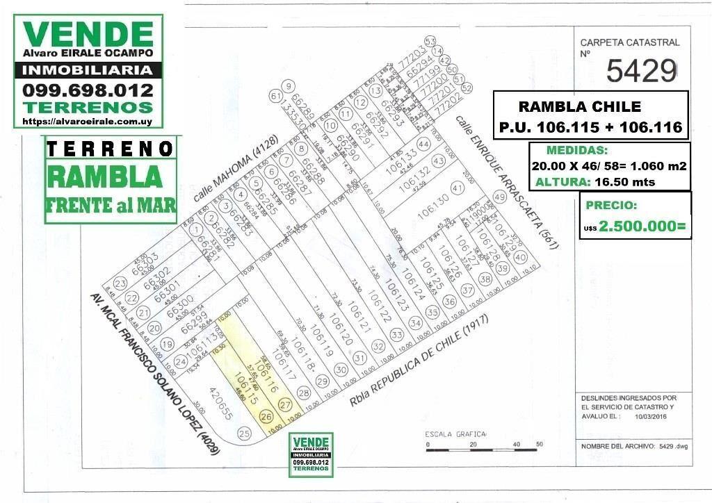 * RAMBLA BUCEO ESPECTACULAR LOCAL 1.000 m2