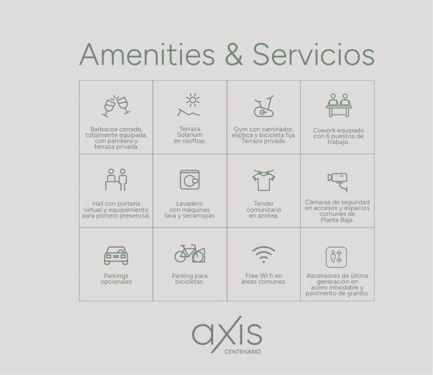 Axis Centenario | Venta apartamento nuevo de 2 dormitorios