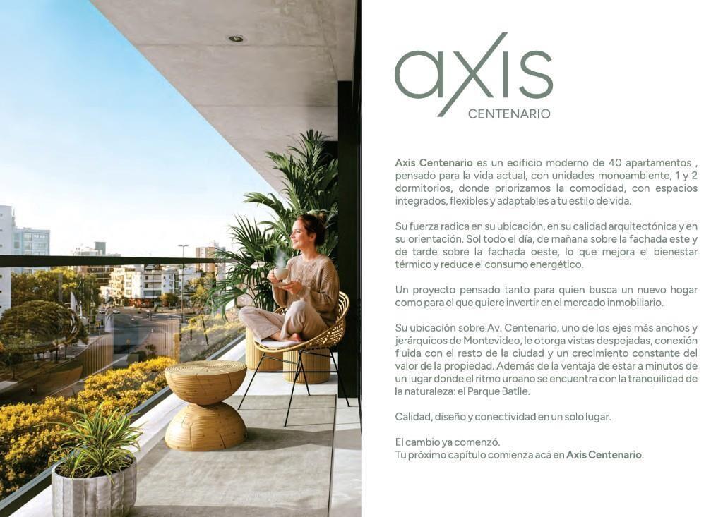 Axis Centenario | Venta apartamento nuevo de 2 dormitorios
