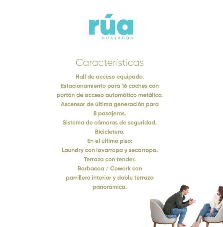 Rúa Guayabos | Apartamento nuevo en venta 2 dormitorios