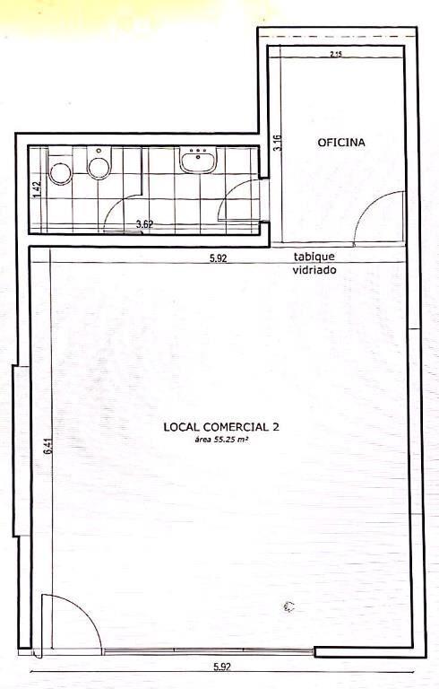Excelente local comercial en Cordón con Renta.