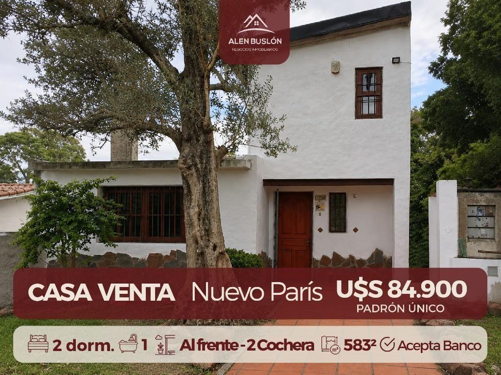 Venta Casa Nuevo París 2 Dormitorios 2 Baños Padrón Único